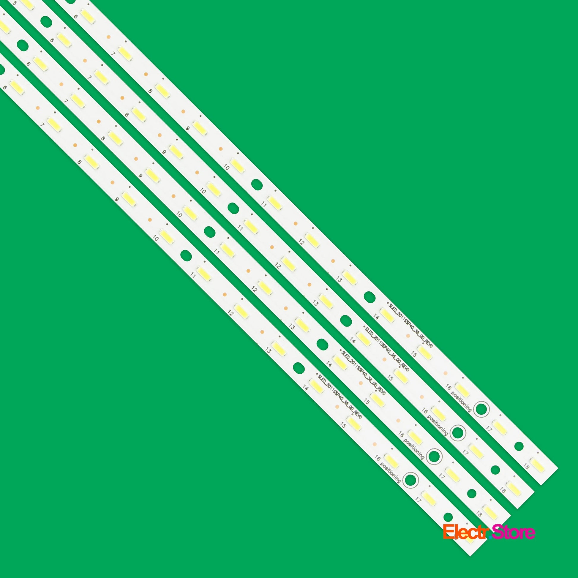 LED Backlight Strip Kits, SLED_2011SSP40_36_GD_REV0, 4X36LED (4 pcs/kit), for TV 40" PANEL: LK400D3LB43C 40" LED Backlights PHILIPS Sharp SLED_2011SSP40_36_GD Electr.Store