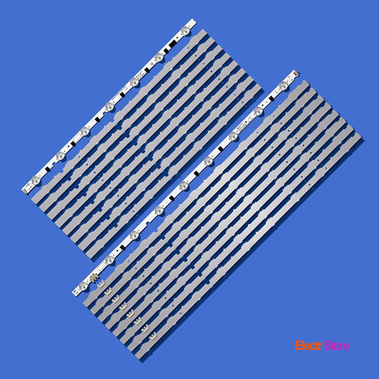 LED Backlight Strip Kits, 2013SVS50F, BN41-02028A, BN96-25310A, BN96-25311A, D2GE-500SCA-R3, D2GE-500SCB-R3 (18 pcs/kit), for TV 50" SAMSUNG: UE50F6505, UE50F6640, UE50F6670, UE50F6675 2013SVS50F 50" LED Backlights Samsung Electr.Store