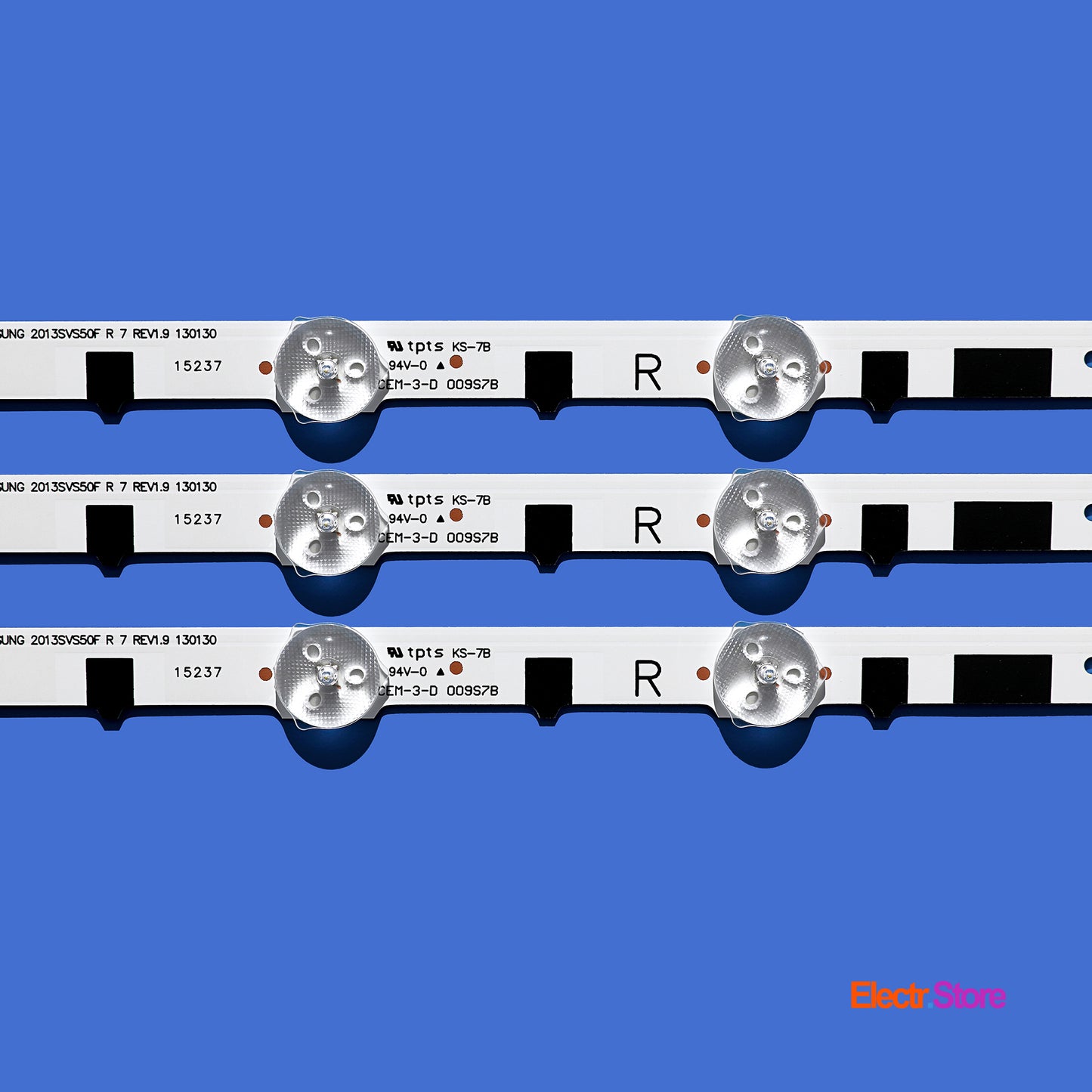 LED Backlight Strip Kits, 2013SVS50F, BN41-02028A, BN96-25310A, BN96-25311A, D2GE-500SCA-R3, D2GE-500SCB-R3 (18 pcs/kit), for TV 50" 2013SVS50F 50" LED Backlights Samsung Electr.Store