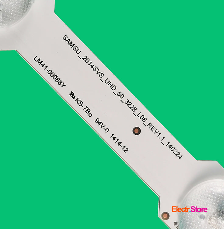 LED Backlight Strip Kits, 2014SVS_UHD_50, LM41-00088Y, LM41-00088Z, BN96-32178A, BN96-32179A, DUGE-500DCA-R3, DUGE-500DCB-R3 (12 pcs/kit), for TV 50" 2014SVS_UHD_50 50" LED Backlights LM41-00088Y LM41-00088Z Samsung Electr.Store