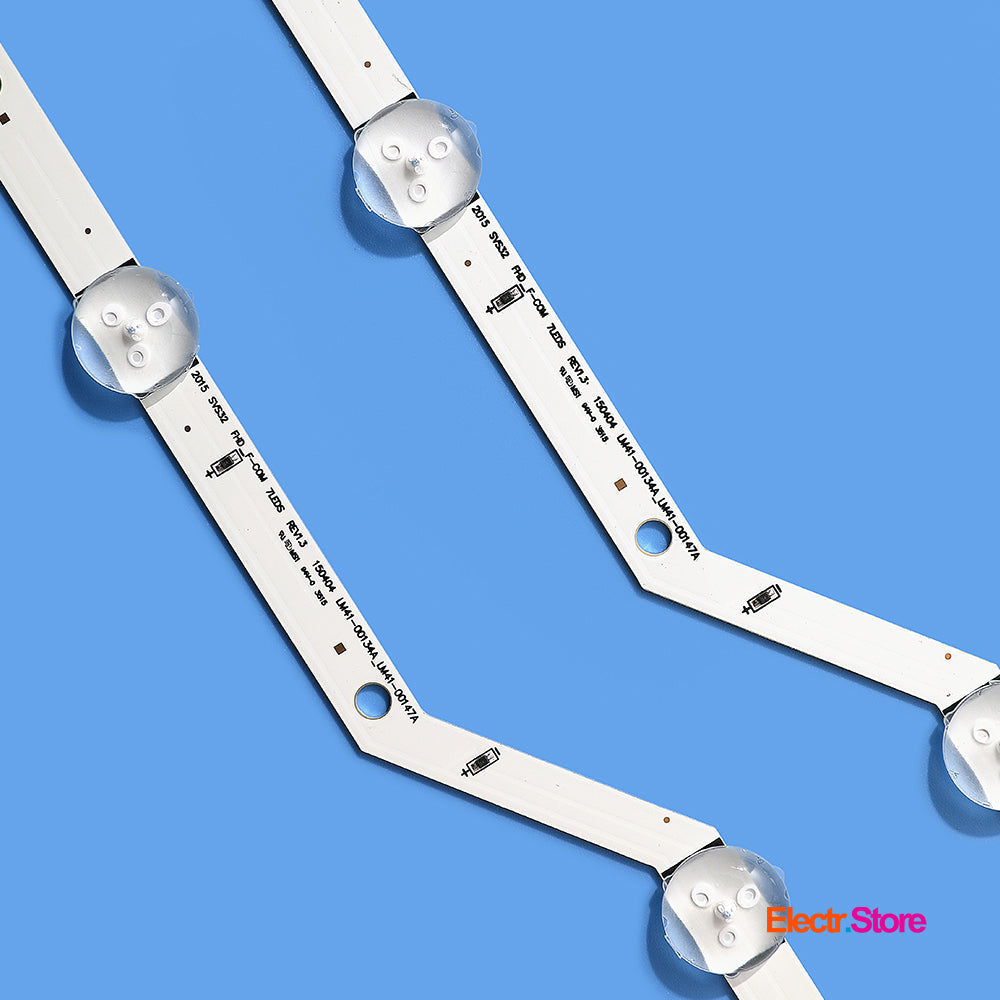 LED Backlight Strip Kits, 2015 SVS32 FHD, LM41-00134A_LM41-00147A (2 pcs/kit), for TV 32" SAMSUNG: UE32M5000, UE32M5075, UE32M5005, UE32M5500 2015 SVS32 FHD 32" LED Backlights LM41-00134A LM41-00134A_LM41-00147A LM41-00147A Samsung Electr.Store