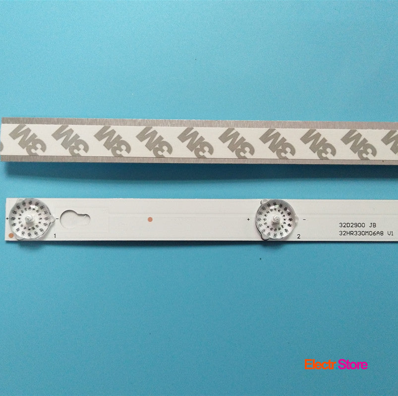 LED Backlight Strip Kits, TOT_32D2900, 32HR330M06A5 V5, 32HR330M06A8 V1 (2 pcs/kit), for TV 32" TCL: D32A810, 32D2900, L32F1B, LEDL32F3301B 32" 32D2900 32HR330M06A5 V5 32HR330M06A8 V1 Akai LED Backlights TCL THOMSON Electr.Store