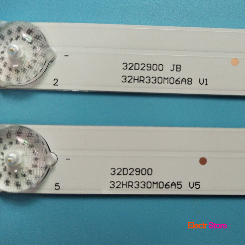 LED Backlight Strip Kits, TOT_32D2900, 32HR330M06A5 V5, 32HR330M06A8 V1 (2 pcs/kit), for TV 32" TCL: D32A810, 32D2900, L32F1B, LEDL32F3301B 32" 32D2900 32HR330M06A5 V5 32HR330M06A8 V1 Akai LED Backlights TCL THOMSON Electr.Store