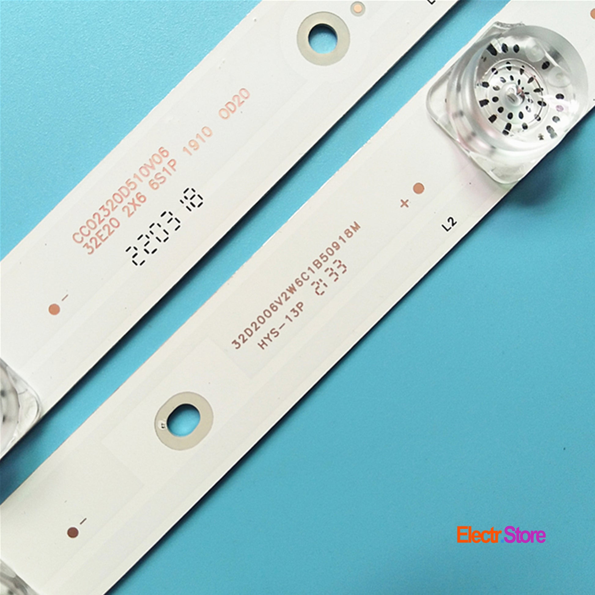 LED Backlight Strip Kits, CC02320D510V06 32E20 2x6 6S1P 1910 0D20, CC02320D510V09 32E20 2x6 6S1P 1410 0D20, MS-L2027 (2 pcs/kit), for TV 32" 32" CC02320D510V06 32e20 2x6 6s1p 1910 0d20 Dexp LED Backlights LEVEL Matrix Panda UNITED Electr.Store