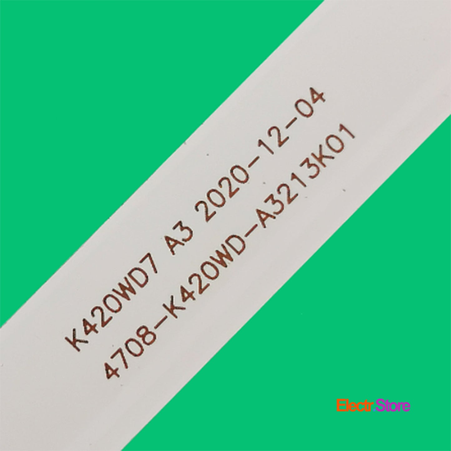 LED Backlight Strip Kits, 4708-K420WD-A3213K01, K420WD7 A3, K430WD8, K420WD9 (8 pcs/kit), for TV 42", 43" PANASONIC: TH-43D400C, TH-43D580C 42"43" 4708-K420WD-A3213K01 K420WD7 A3 LED Backlights Manta PANASONIC PHILIPS TCL Electr.Store