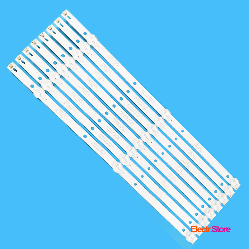 LED Backlight Strip Kits, 4708-K43WDC-A3113N11, K430WDC1_A1 SVK430AK1 (8 pcs/kit), for TV 43" 43" 4708-K43WDC-A3113N11 AOC K430WDC1_A1 LED Backlights PHILIPS Electr.Store