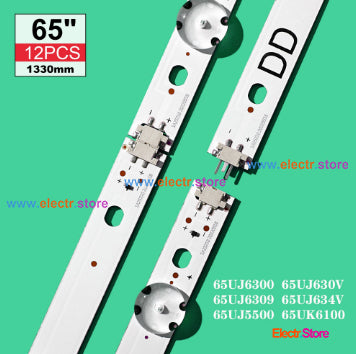 LED backlight kits, AGF78818401, 65UJ63_UHD, RH INNOTEK 17Y 65INCH (12 pcs/kit), for TV 65", 65" 65UJ63_UHD INNOTEK 17Y 65INCH LED Backlights LG Electr.Store