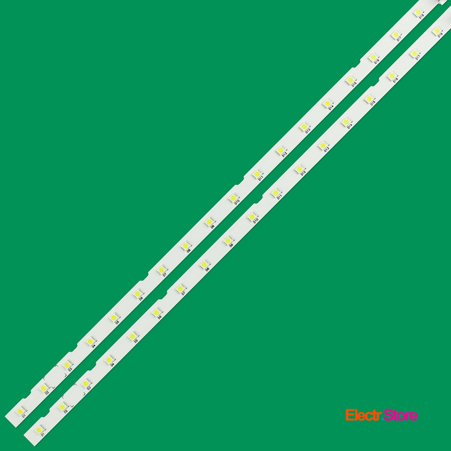 LED Backlight Strip Kits, AOT_49_NU7300_NU7100_2X38_3030C, BN61-14483A, 2x38LED (2 pcs/kit), for TV 49" 49" AOT_49_NU7300_NU7100 LED Backlights Samsung Electr.Store