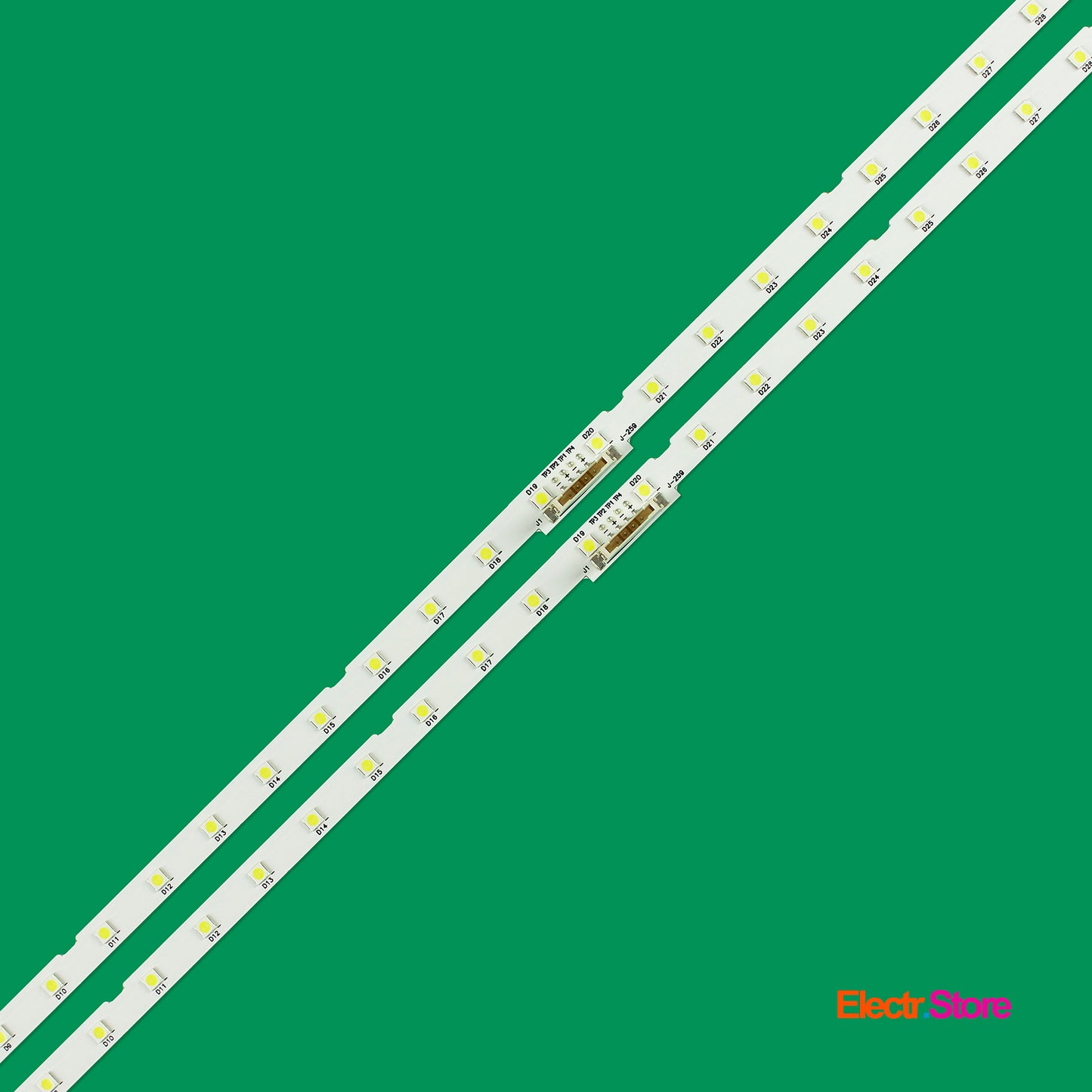 LED Backlight Strip Kits, AOT_49_NU7300_NU7100_2X38_3030C, BN61-14483A, 2x38LED (2 pcs/kit), for TV 49" 49" AOT_49_NU7300_NU7100 LED Backlights Samsung Electr.Store