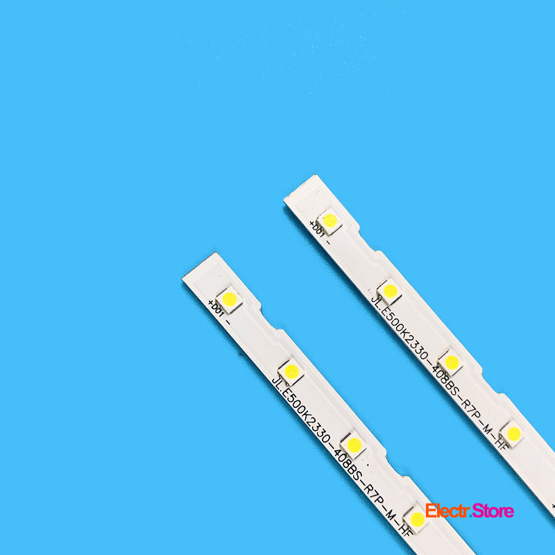 LED Backlight Strip Kits, AOT_50_NU7100F_2X38_3030C, JL.E500K2330-408BS-R7P-M-HF, BN96-45952A, BN96-45962A, V8N1-500SM0-R0, 2X38LED (2 pcs/kit), for TV 50" 50" JL.E500K2330-408BS-R7P-M-HF LED Backlights Samsung Electr.Store