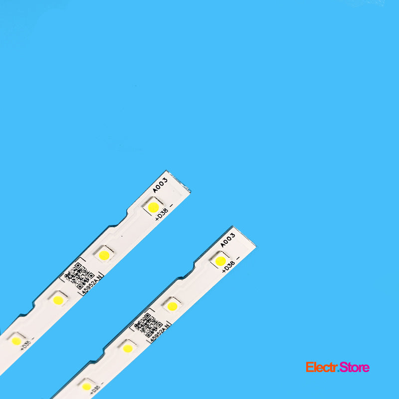 LED Backlight Strip Kits, AOT_50_NU7100F_2X38_3030C, JL.E500K2330-408BS-R7P-M-HF, BN96-45952A, BN96-45962A, V8N1-500SM0-R0, 2X38LED (2 pcs/kit), for TV 50" 50" JL.E500K2330-408BS-R7P-M-HF LED Backlights Samsung Electr.Store
