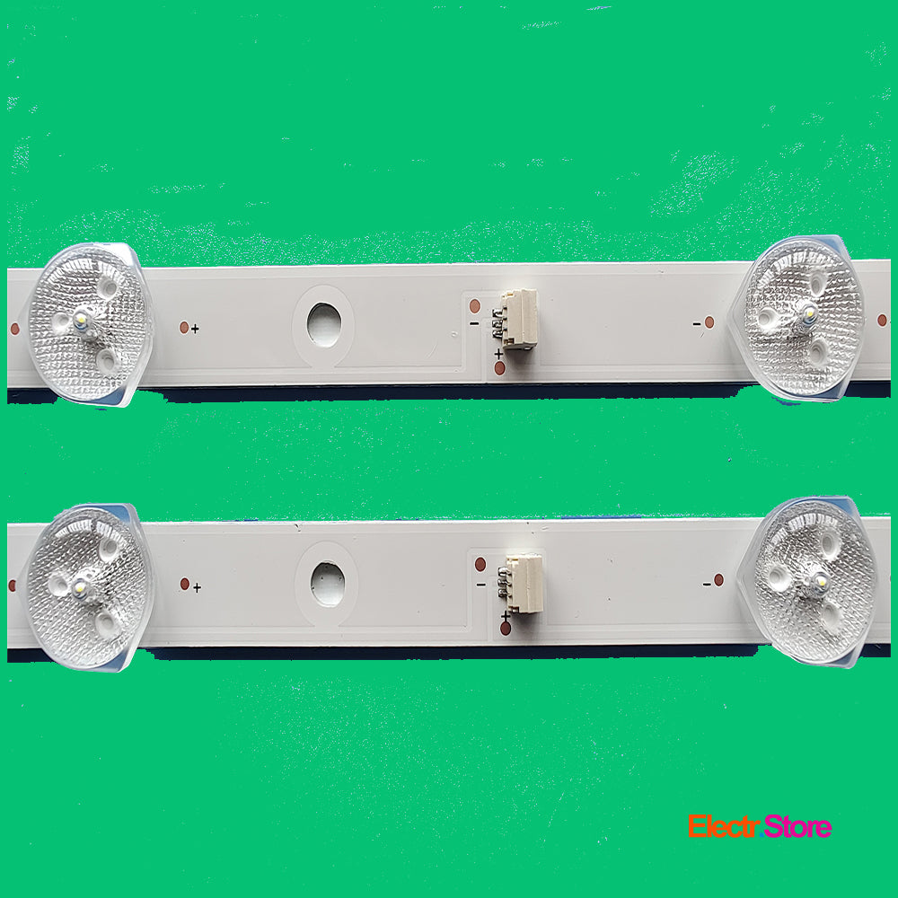 LED Backlight Strip Kits, CC02320D570V12 320L 32E9 7S1P 2X7 1210 (2 pcs/kit), for TV 32" Hi: 32HS111X 32" 320L 32E9 7S1P 2X7 1210 Akai Akira AMCV AOC CC02320D570V12 Dexp Digma FUSION Hi Hyundai LEBEN LED Backlights LEVEL Matrix ORION Proscan RCA Starwind Yuno Electr.Store