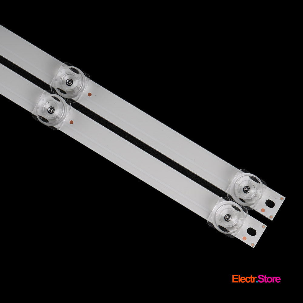 LED Backlight Strip Kits, CC02550D485V10, 55E20_5X9_5S1P_1410 (9 pcs/kit), for TV 55" Baird: TI5511DLEDDS, T550HVN05.1 55" Baird Konka LED Backlights Qantec Electr.Store