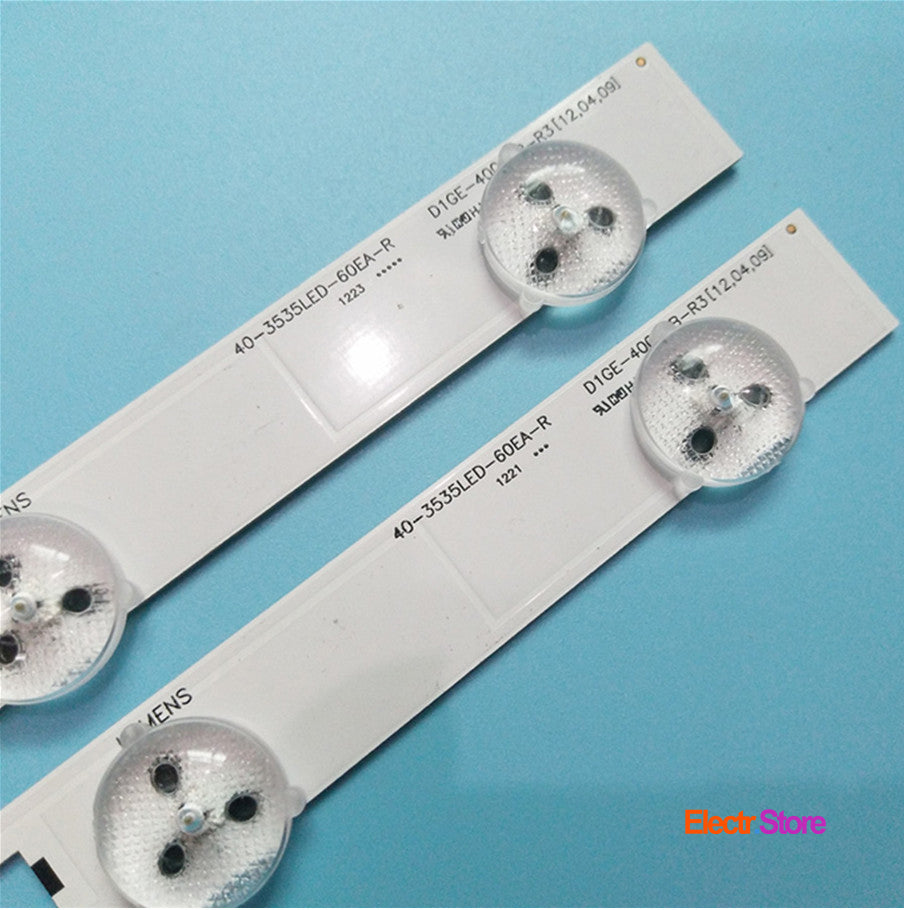 LED Backlight Strip Kits, 2012SVS40, D1GE-400SCA-R3/D1GE-400SCB-R3, BN96-24089A/BN96-24090A (10 pcs/kit), for TV 40" SAMSUNG: UE40EH5000, UN40EH5300, UN40EH6030, UE40EH5300 40" D1GE-400SCA-R3 D1GE-400SCB-R3 LED Backlights Samsung Electr.Store