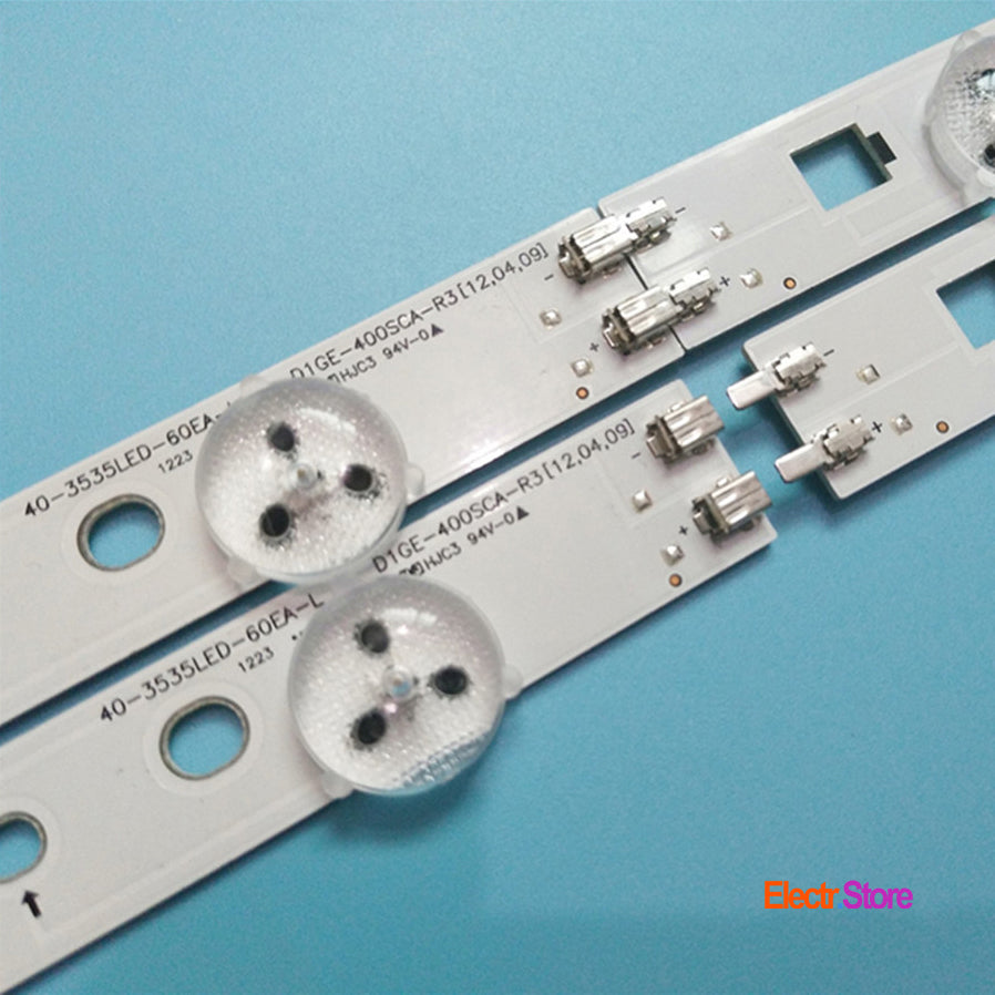LED Backlight Strip Kits, 2012SVS40, D1GE-400SCA-R3/D1GE-400SCB-R3, BN96-24089A/BN96-24090A (10 pcs/kit), for TV 40" SAMSUNG: UA40EH5080R, UE40EH6030 40" D1GE-400SCA-R3 D1GE-400SCB-R3 LED Backlights Samsung Electr.Store