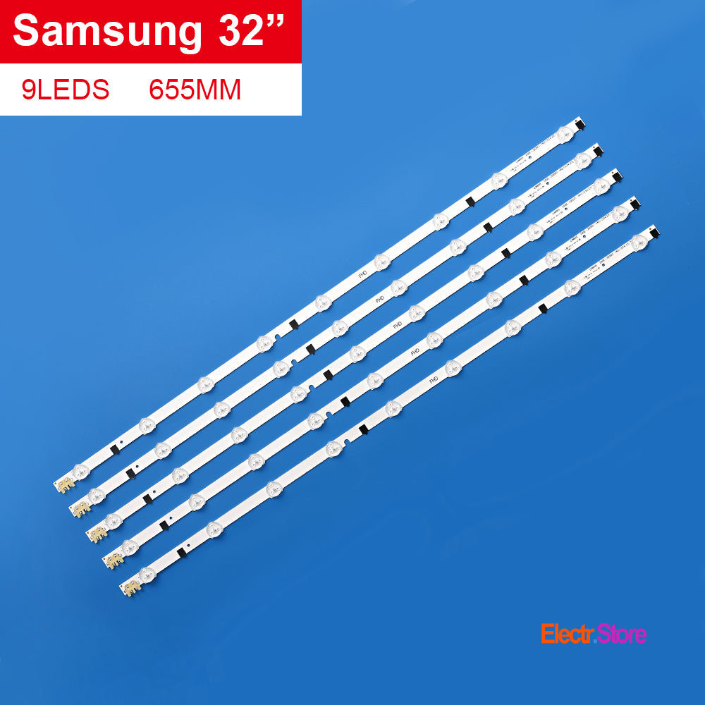 LED Backlight Strip Kits, BN96-28489A, D2GE-320SC1-R0, For Sharp_FHD (5 pcs/kit), for TV 32" 32" D2GE-320SC1-R0 LED Backlights Samsung Sharp Sharp_FHD Electr.Store