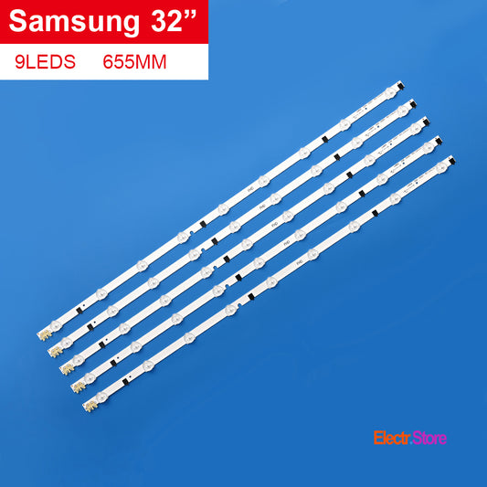 LED Backlight Strip Kits, BN96-28489A, D2GE-320SC1-R0, For Sharp_FHD (5 pcs/kit), for TV 32" 32" D2GE-320SC1-R0 LED Backlights Samsung Sharp Sharp_FHD Electr.Store