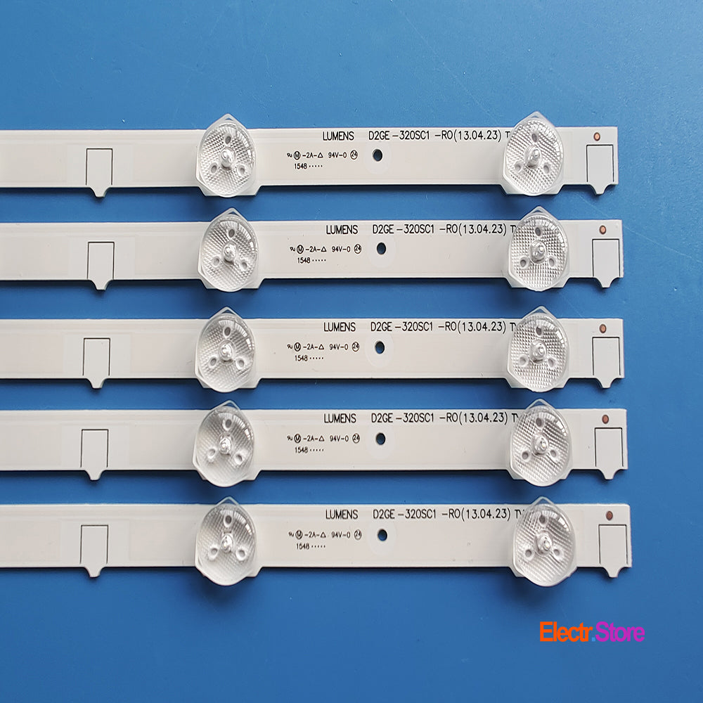 Copy of LED Backlight Strip Kits, BN96-28489A, D2GE-320SC1-R0, For Sharp_FHD (5 pcs/kit), for TV 32" SAMSUNG: UE32F5370, UE32F5300, UE32F5070 32" D2GE-320SC1-R0 LED Backlights Samsung Sharp Sharp_FHD Electr.Store