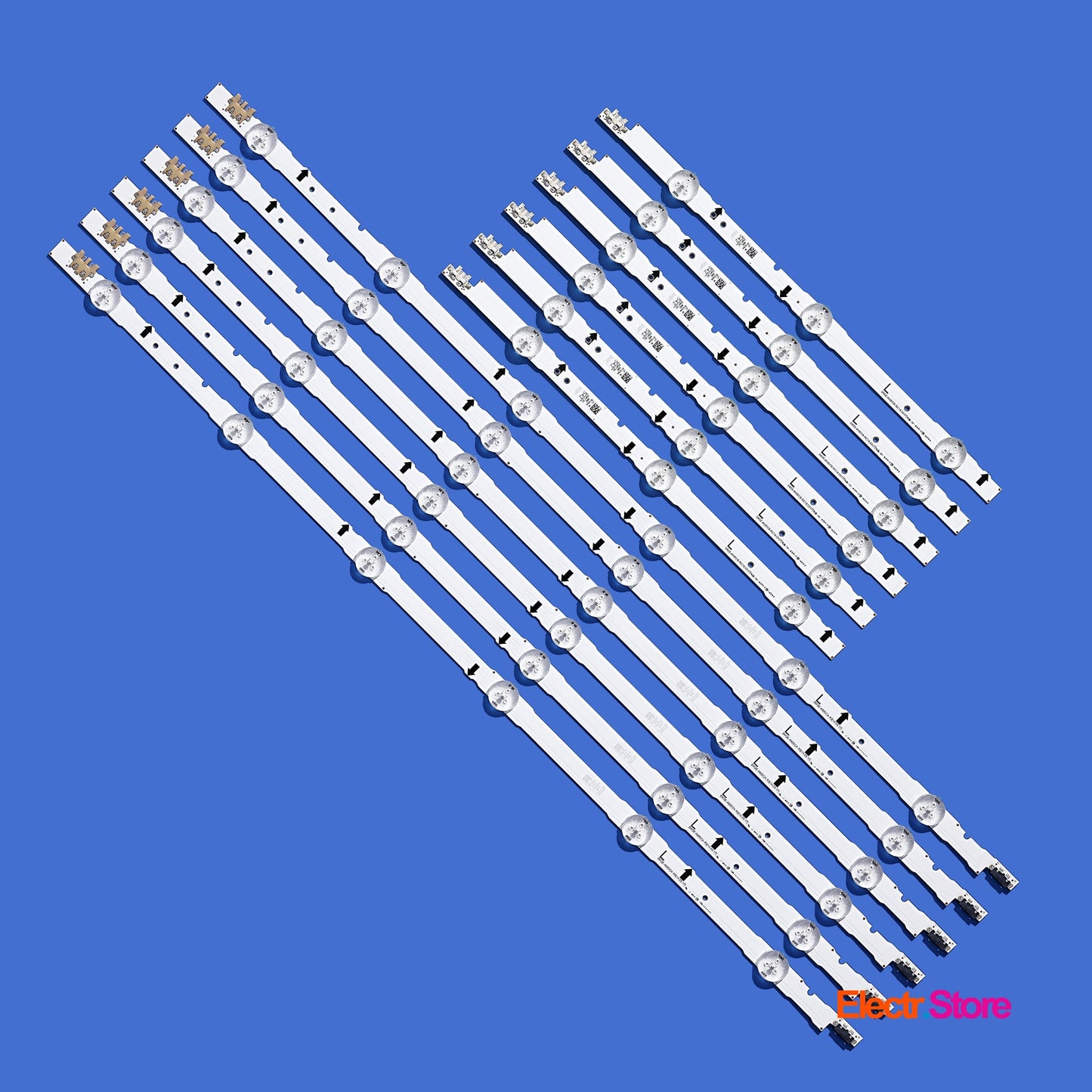 LED backlight Strip Kits, 2014SVS48F, BN96-30453A, BN96-30454A, D4GE-480DCA-R2, D4GE-480DCB-R2 (12 pcs/kit), for TV 48" PANEL: CY-GH048BGLV2H, CY-GJ048BGLV9H, 48" D4GE-480DCA-R2 D4GE-480DCB-R2 LED Backlights Samsung Electr.Store