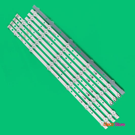 LED Backlight Strip Kits, 2014SVS_48_MEGA, LM41-00090Z, LM41-00091E, BN96-34212A, BN96-34213A, DMGE-480SMA-R6, DMGE-480SMB-R6 (8 pcs/kit), for TV 48" 2014SVS48 48" DMGE-480SMA-R6 DMGE-480SMB-R6 LED Backlights LM41-00090Z LM41-00091E Samsung Electr.Store