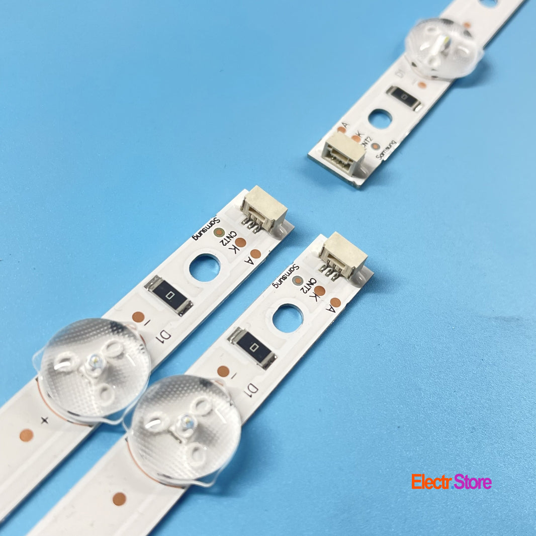 LED Backlight Strip Kits, GC43D08-ZC22AG-13/14/15/17/23, 303GC430041/43/44 (3 pcs/kit), for TV 43" BOE: HV430FHD-NLA, BOEI430WU1_H 303GC430041 43" BOE GC43D08-ZC22AG-14 LED Backlights Samsung Electr.Store