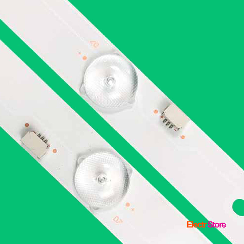 LED Backlight Strip Kits, DLED43GC4X9 005, GC43D09-ZC23FG-04 (4 pcs/kit), for TV 43" 43" GC43D09-ZC23FG-04 LED Backlights PHILIPS TCL Electr.Store