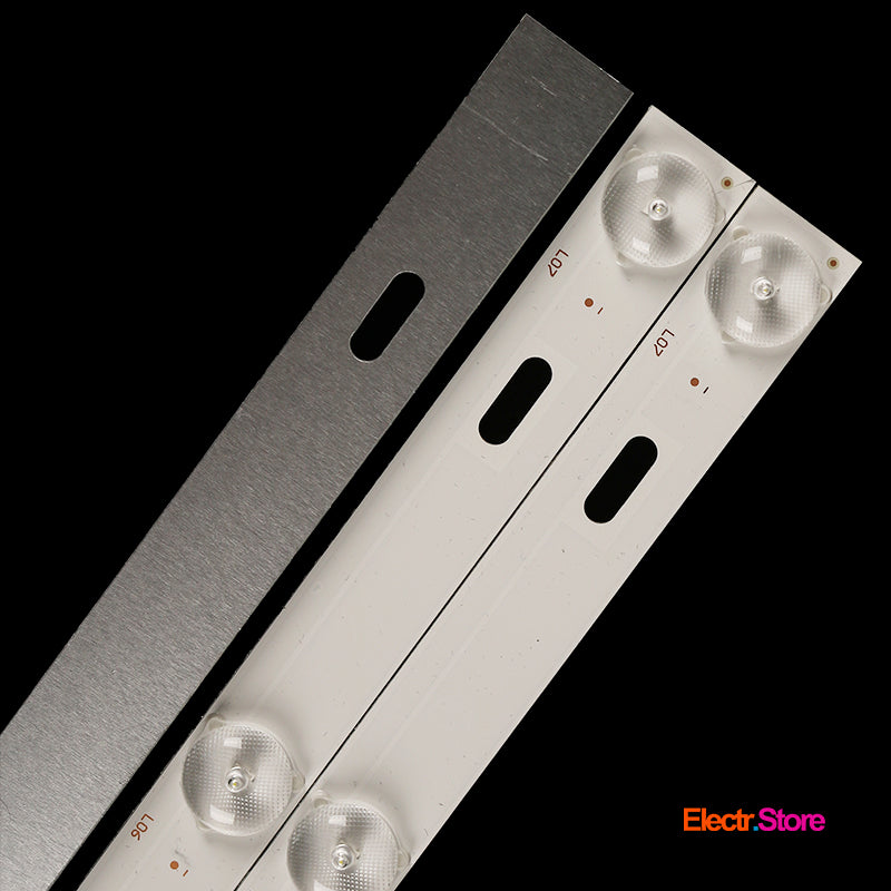 LED Backlight Strip Kits, HL-00320A28-0701S-04 B0, 303CX320031, ZDCX32D07-ZC14FG-05 (3 pcs/kit), for TV 32" BBK: 32LEM-1010/T2C, 32LEM-1009/T2C, 32LEM-1007/T2C 32" BBK LED Backlights Manta Skymaster Smart-tech Electr.Store