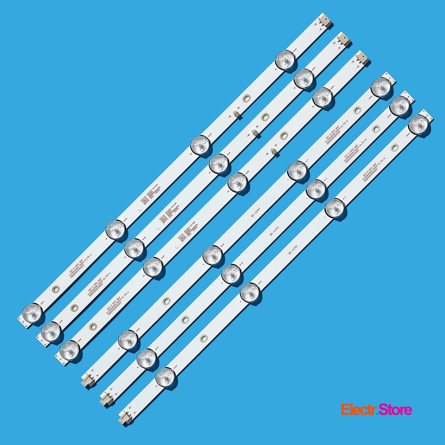 LED Backlight Strip Kits, JL.D39042330-006AS-M, 3080539Z10DTZ003, MS-L1795 (3 pcs/kit), for TV 39", 40" Panel: CX390DLEDM, H39D7100E 3080539Z10DTZ003 39"40" Akai BBK Haier JL.D39042330-006AS-M LED Backlights MS-L1795 Multi Others PIXEL SKYTECH Smart-tech Electr.Store