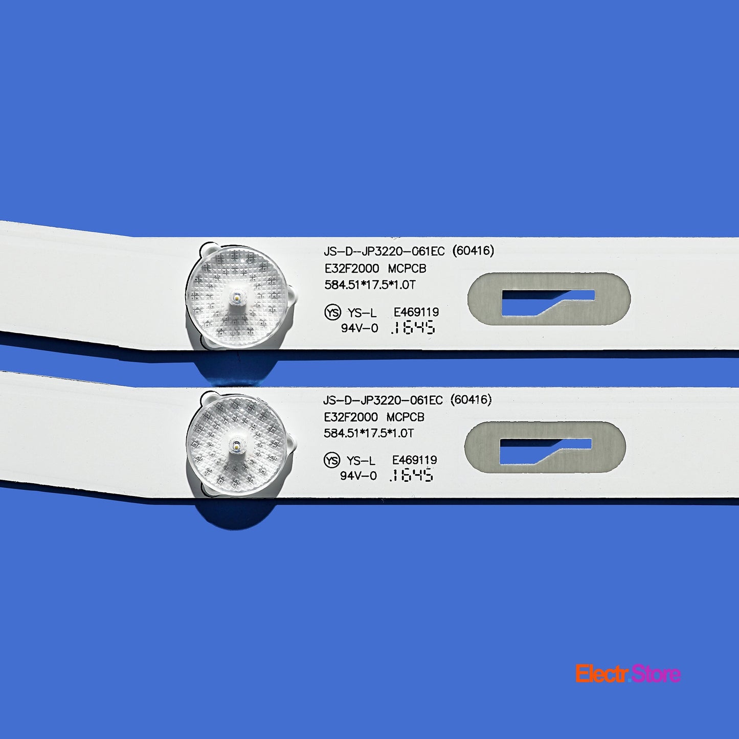LED Backlight Strip Kits, JS-D-JP3220-061EC, E32F2000, MS-L1084 (2 pcs/kit), for TV 32" PANEL: DU32-1000 ST3151A05-9 VER 2.1, DU32-1000 ST3151A05-8 VER 2.3, DU32-1000 ST3151A04- 8 VER 2.1, DU32-1000 ST315A05-8 VER.2.2 32" Akai E32F2000 JS-D-JP3220-061EC LED Backlights Nordmende ROWA Electr.Store
