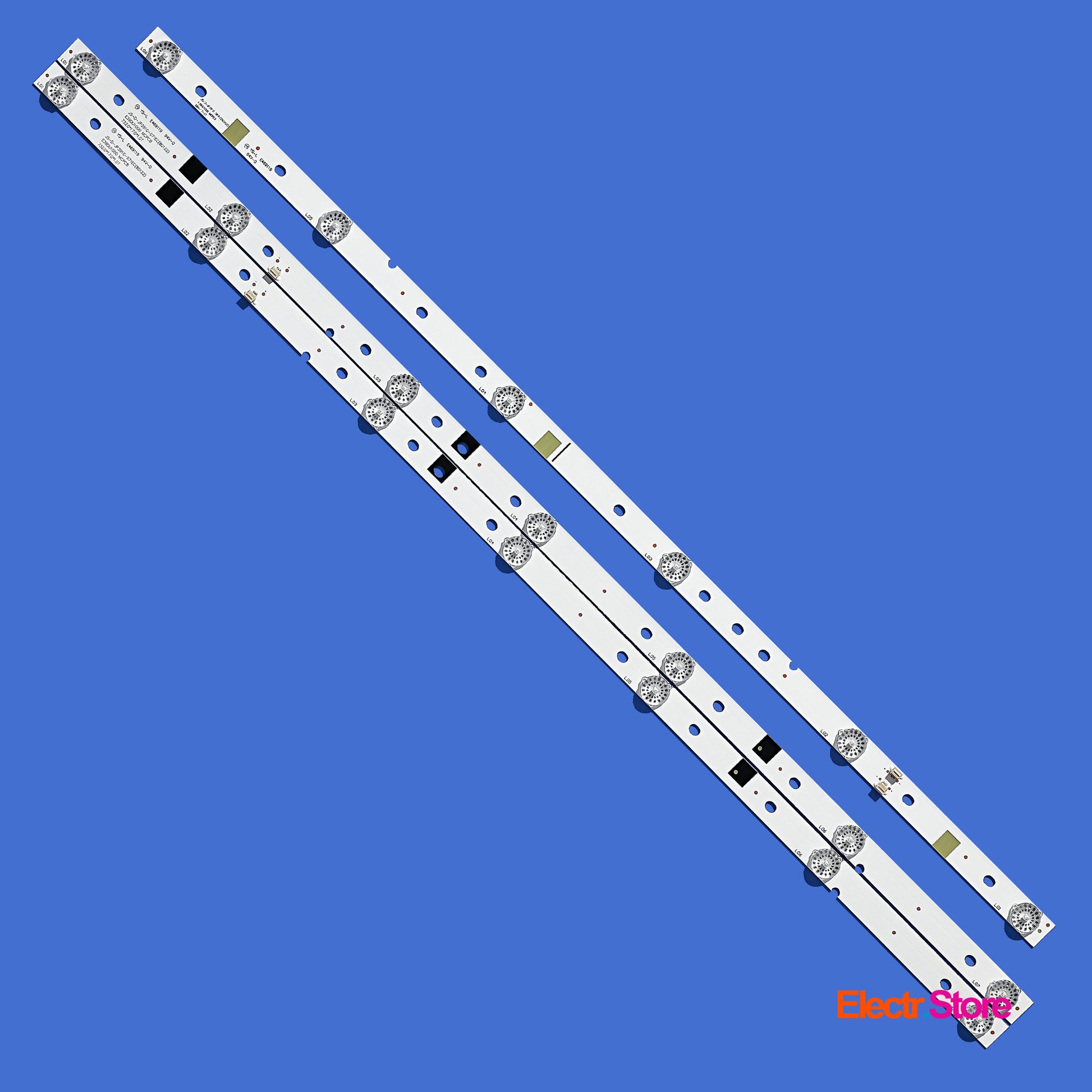 LED Backlight Strip Kits, JS-D-JP3910-071EC, JS-D-JP3910-061EC, E39DU1000, 7/6/7LED (3 pcs/kit), for TV 39"40" 39"40" Akai E39DU1000 JS-D-JP3910-061EC JS-D-JP3910-071EC LED Backlights Panda ROWA Electr.Store