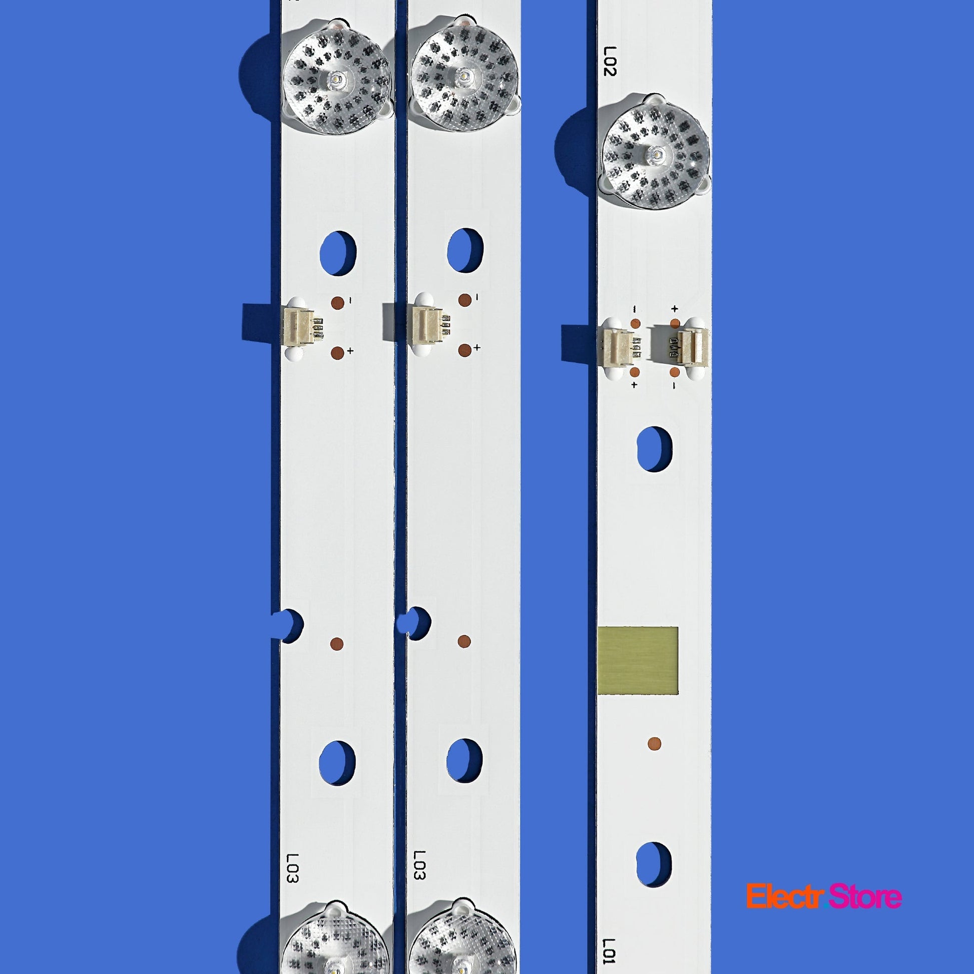 LED Backlight Strip Kits, JS-D-JP3910-071EC, JS-D-JP3910-061EC, E39DU1000, 7/6/7LED (3 pcs/kit), for TV 39"40" ROWA: LED39C310A 39"40" Akai E39DU1000 JS-D-JP3910-061EC JS-D-JP3910-071EC LED Backlights Panda ROWA Electr.Store