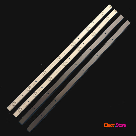LED backlight Strip Kits, LBM320P0701-DK-1, 7LED, 3V, 585MM (4 pcs/kit), for TV 32" 32" LBM320P0701-DK-1 LED Backlights PHILIPS Sharp Electr.Store