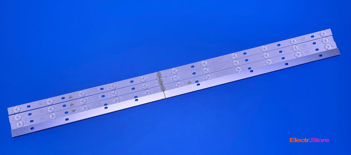 LED Backlight Strip Kits, LED39D11-ZC14-01/02/03/04, 30339011213/4/5/6 (8 pcs/Kit), for TV 39", 40" Pioneer: ple-3903fhd 30339011213 30339011214 30339011215 30339011216 39"40" Haier JVC LED Backlights LED39D11-ZC14-01(C) LED39D11-ZC14-02(C) LED39D11-ZC14-03(C) LED39D11-ZC14-04(C) Matrix Mystery pioneer Electr.Store