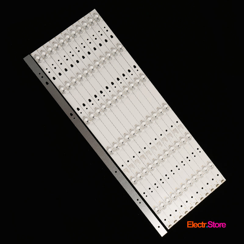 LED Backlight Strip Kits, LED50D6-01(A), 30350006202 (12 pcs/kit), for TV 50" PROSCAN: PLDED5068A-E A1508 30350006202 50" Haier JVC LED Backlights LED50D6-01(A) Multi Others Proscan Electr.Store