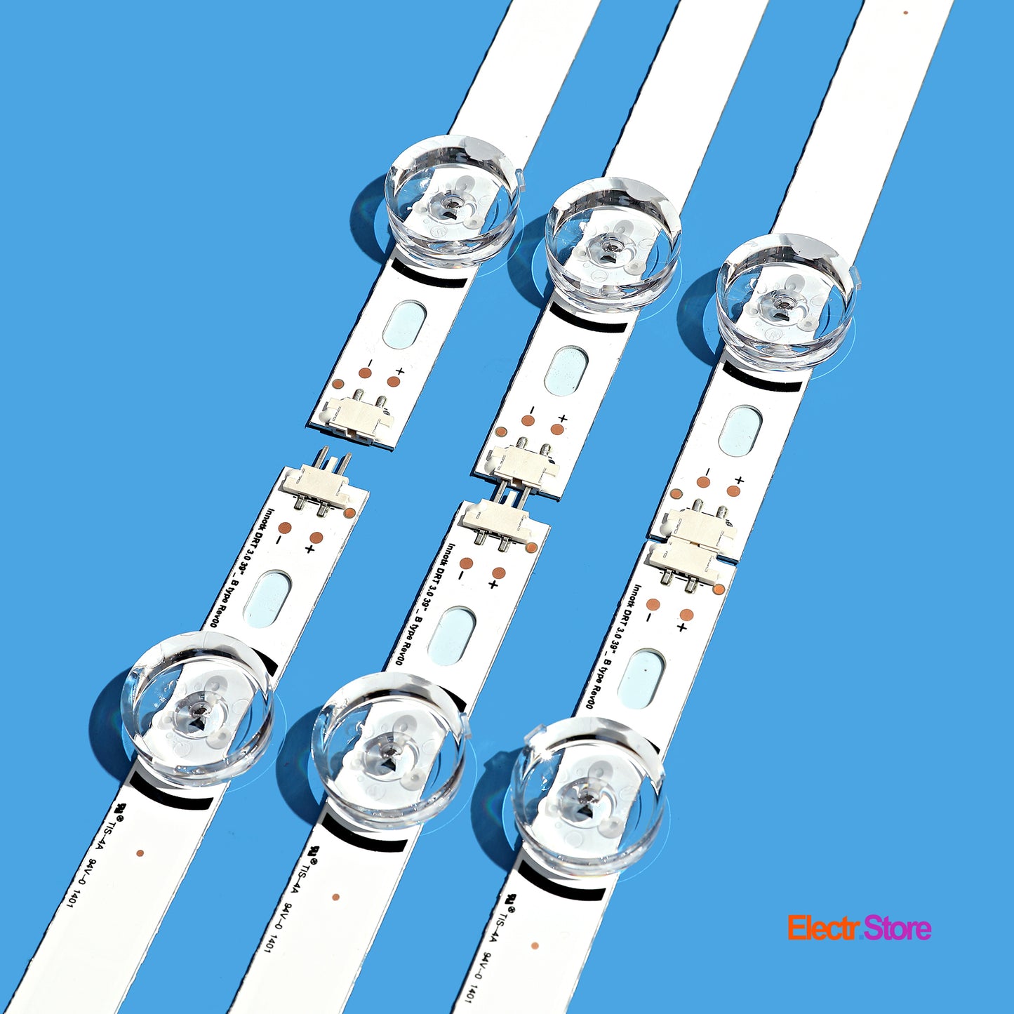 LED Backlight Strip Kits, Innotek DRT 3.0 39"_A/B-Type (8 pcs/kit), for TV 39" 39" DRT 3.0 DRT 3.0 39" LED Backlights LG Electr.Store