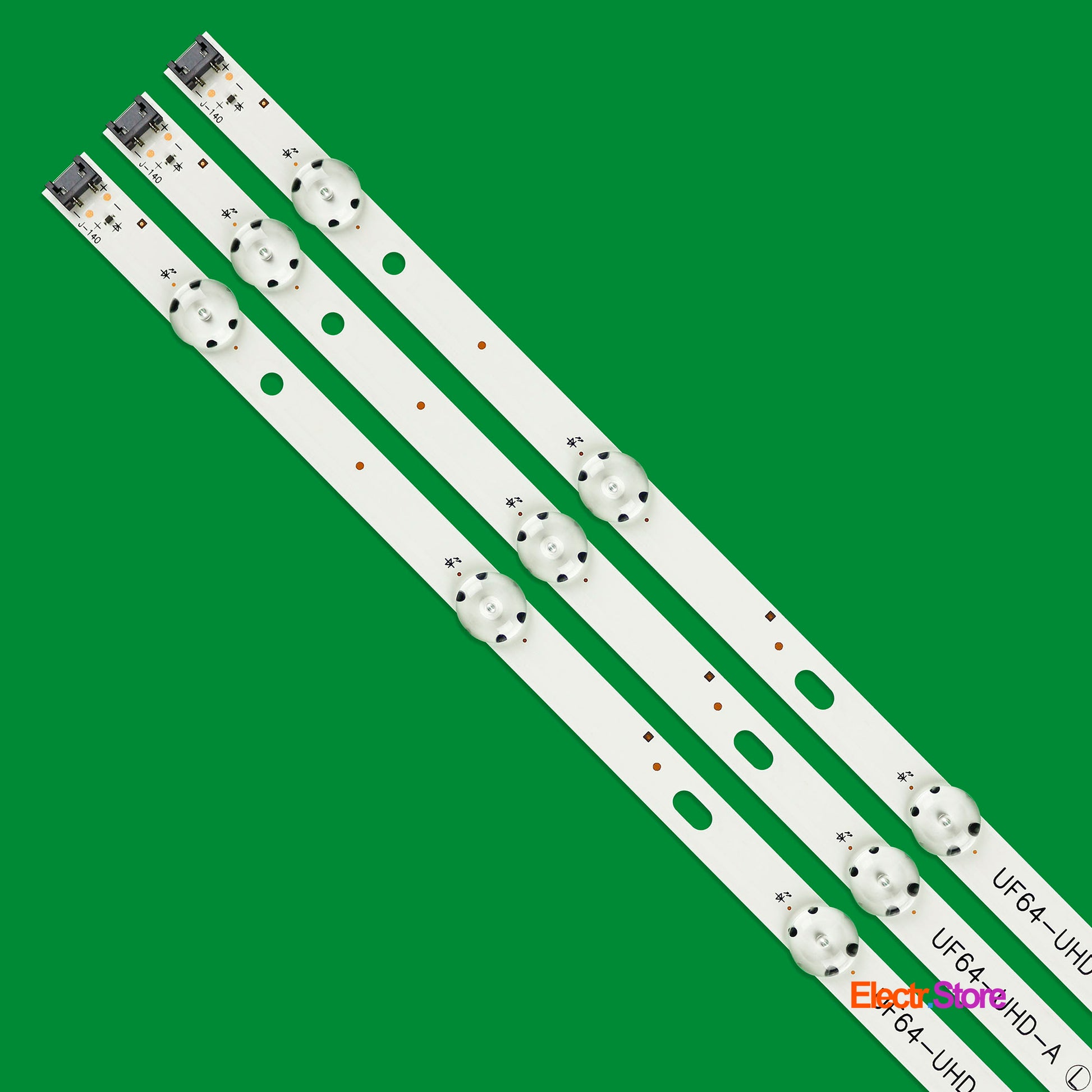 LED Backlight Strip Kits, LG Innotek direct 43inch UHD, UF64_UHD_A (3 pcs/kit), for TV 43" 43" Innotek direct 43inch UHD LED Backlights LG UF64_UHD_A Electr.Store