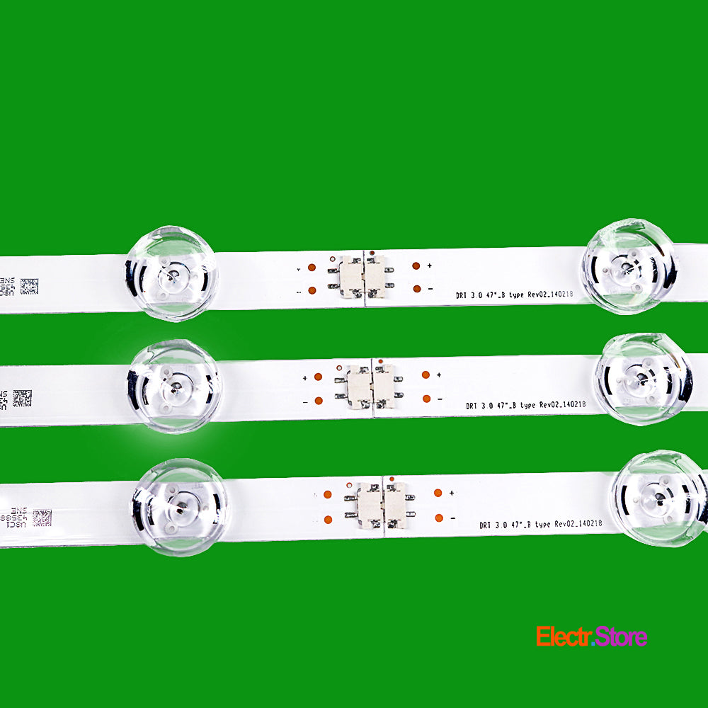 LED Backlight Strip Kits, Innotek DRT 3.0 47"_A/B-Type, AGF78401001, 6916L-1715A/6916L-1716A (8 pcs/kit), for TV 47" 47" DRT 3.0 DRT 3.0 47" LED Backlights LG Electr.Store
