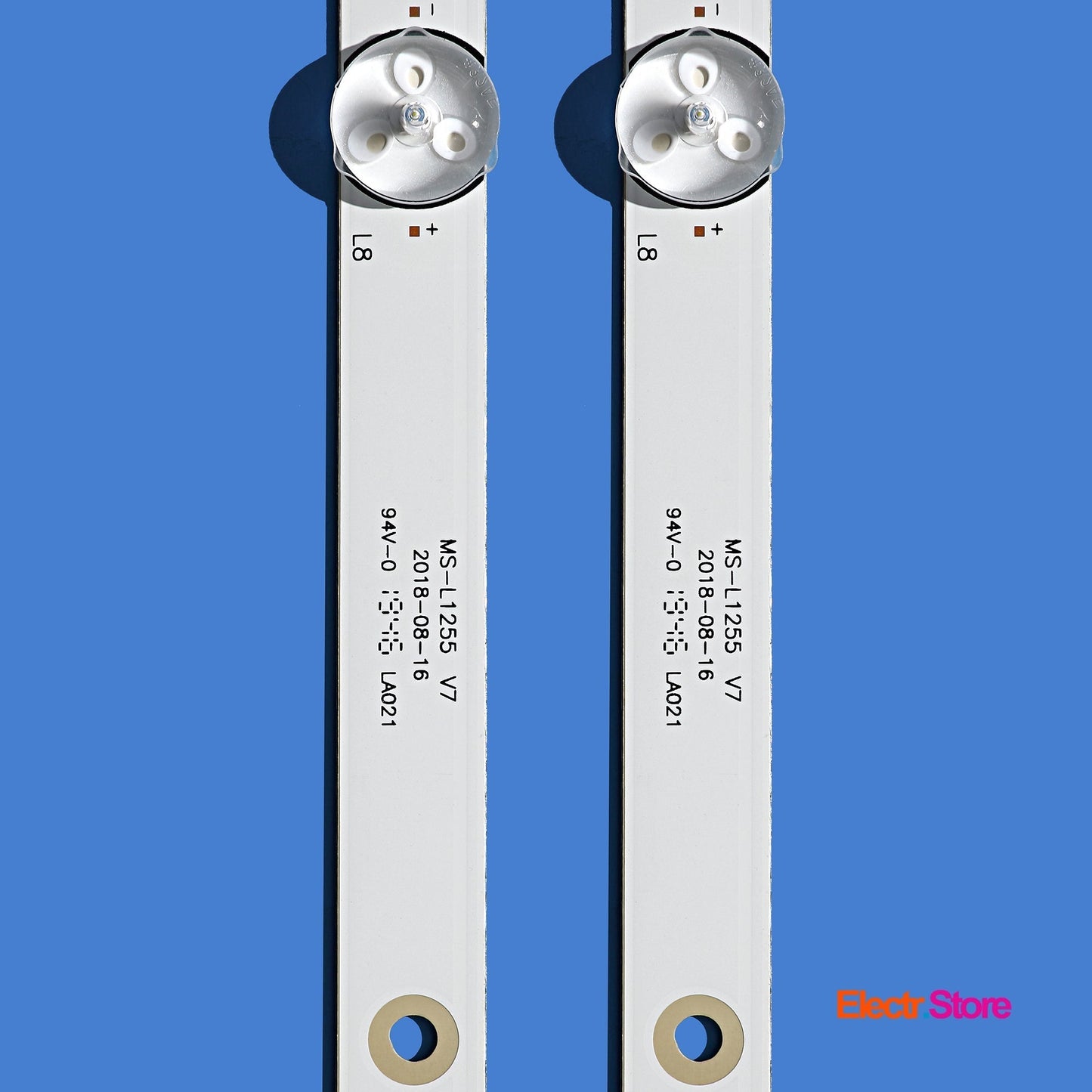 LED Backlight Strip Kits, MS-L1255 V7, HL-00500A30-0901S-04, CX50D09-ZC22AG-03 (8 pcs/kit), for TV 50" TD Systems: K50DLX9US 50" BBK Centek Dexp Edison FOX Holleberg KIANO LED Backlights MS-L1255 RCA Selecline Skymaster Star-Light TD Systems TELE System Electr.Store