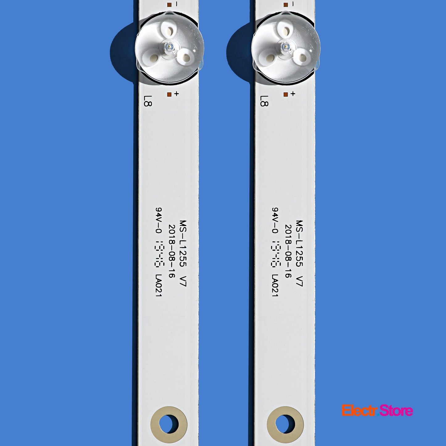 LED Backlight Strip Kits, MS-L1255 V7, HL-00500A30-0901S-04, CX50D09-ZC22AG-03 (8 pcs/kit), for TV 50" BBK: 50LEM-1027/FTS2C, 50LEX-5056/FT2C, 50LEX-7027/FT2C, 50LEX-6027/UTS2C 50" BBK Centek Dexp Edison FOX Holleberg KIANO LED Backlights MS-L1255 RCA Selecline Skymaster Star-Light TD Systems TELE System Electr.Store