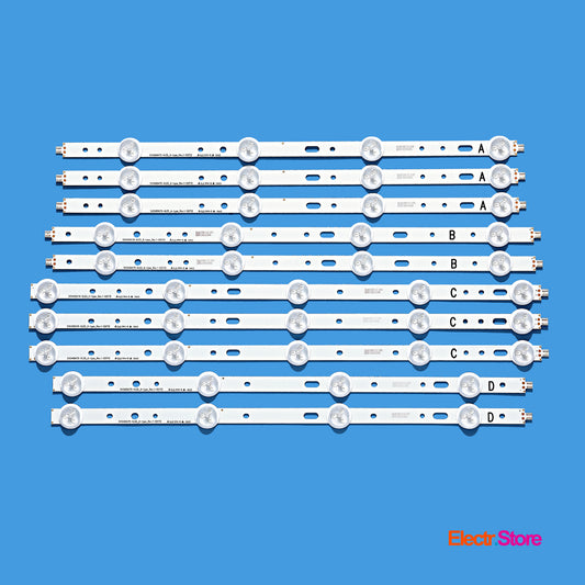 LED Backlight Strip Kits, SVS400A73, SVS400A79, 4/4/5/4LED (10 pcs/ki), for TV 40" 40" LED Backlights Multi PHILIPS Samsung SVS400A79 Toshiba Electr.Store