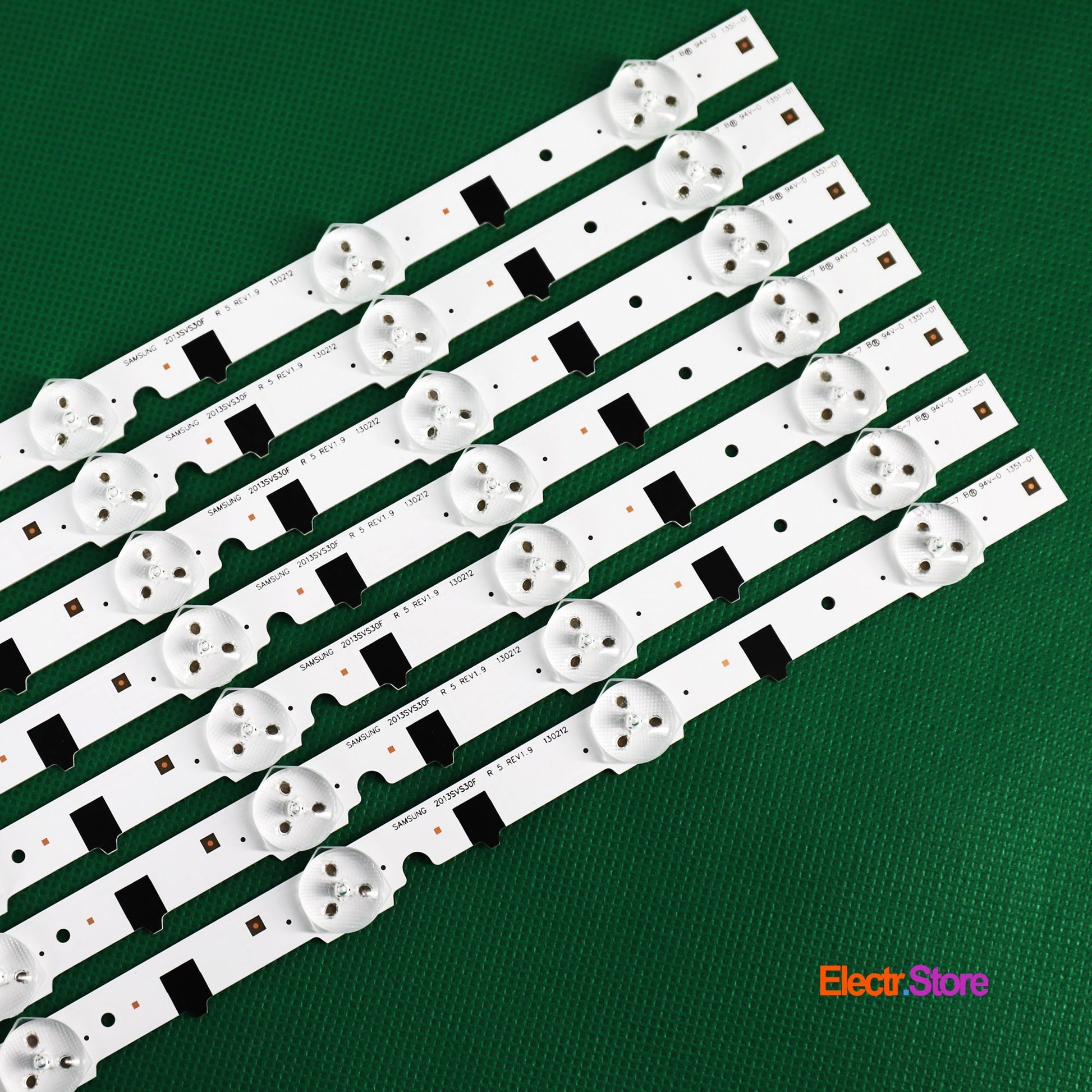 LED Backlight Strip Kits, D2GE-390SCA-R3/D2GE-390SCB-R3, 2013SVS39F_L8/R5_REV1.9 130212 (14 pcs/kit), for TV 39" SAMSUNG: UA39F5088AR, UA39F5008AR, UE40F6740SSXXN, UE40F6800SDXZT 2013SVS39F 39" LED Backlights Samsung Electr.Store