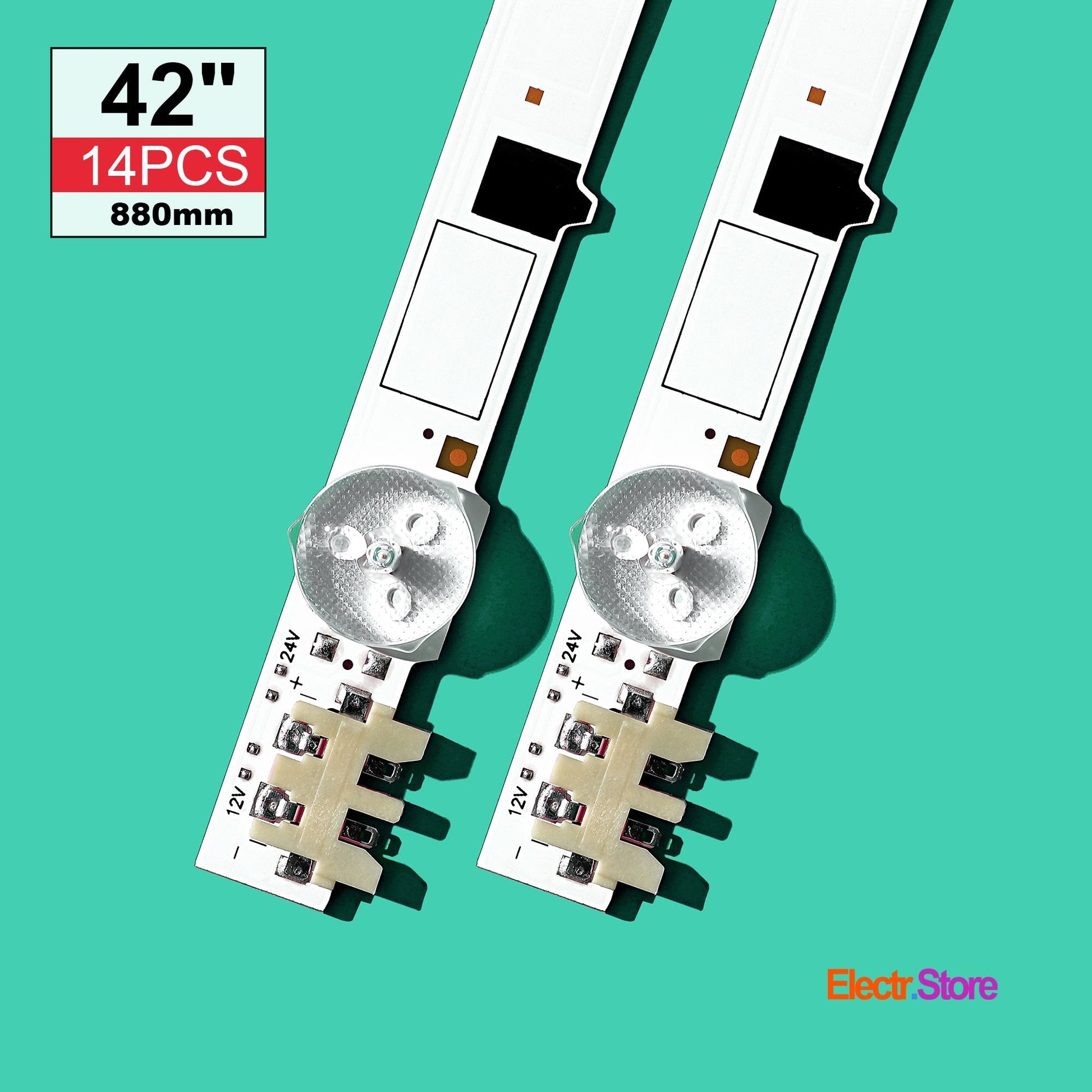 LED Backlight Strip Kits, D2GE-420SCA-R3/D2GE-420SCB-R3,2013SVS42F_L_9/R_5_Rev1.8 130103, BN96-25306A/BN96-25307A (14 pcs/kit), for TV 42" SAMSUNG: UE42F5000, UE42F5500, UE42F5570, UE42F5370 2013SVS42F 42" LED Backlights Samsung Electr.Store