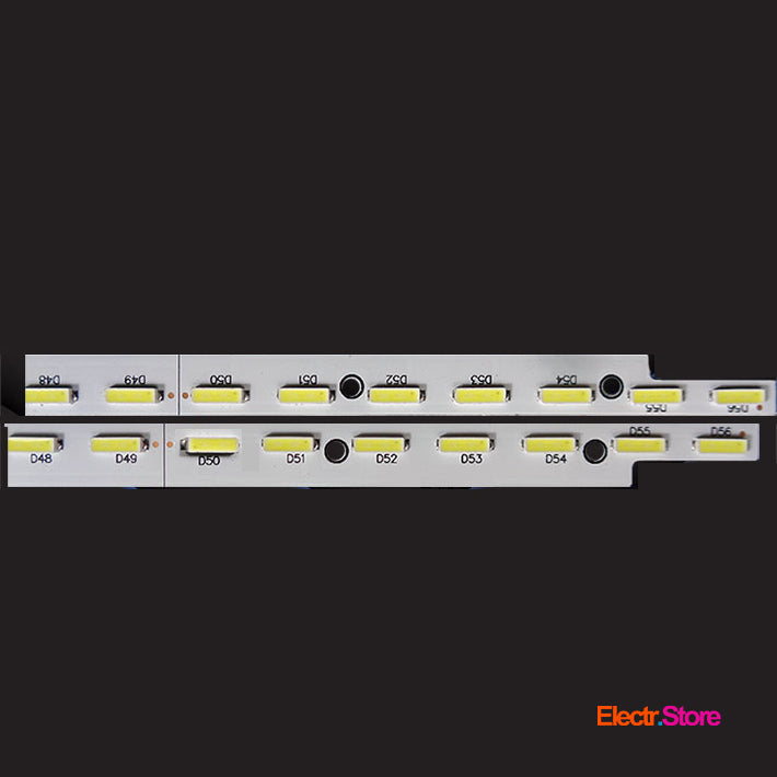 LED Backlight Strip Kits, V500H1-LS6-TLEM2, V500H1-LS6-TREM2, 2X56LED (2 pcs/kit), for TV 50" SHARP: 50 LT335, LE50UHDE5691TBAA 50" LED Backlights Sharp V500H1-LS6-TLEM2 V500H1-LS6-TREM2 Electr.Store