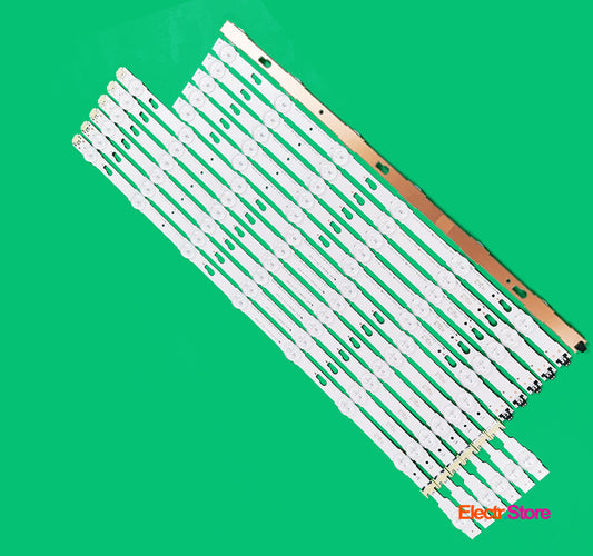 LED Backlight Strip Kits, LM41-00135A, LM41-00136A, V5DU-550DCA-R1, V5DU-550DCB-R1 (12 pc/kit), for TV 55" 55" LED Backlights LM41-00135A LM41-00136A S_5U75_55_FL Samsung V5DU-550DCA-R1 V5DU-550DCB-R1 Electr.Store