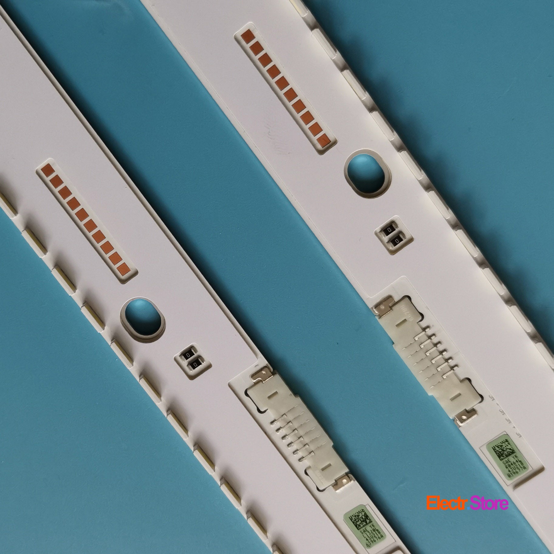 LED Backlight Strip Kits, BN96-39676A/39677A, V6ER_430SMA_LED48_R2/V6ER_430SMB_LED48_R2, 2X48LED (2 pcs/kit), for TV 43" 43" BN96-39676A BN96-39677A BN96-39678A BN96-39679A LED Backlights Samsung V6ER_430SMA_LED48_R2 V6ER_430SMB_LED48_R2 Electr.Store