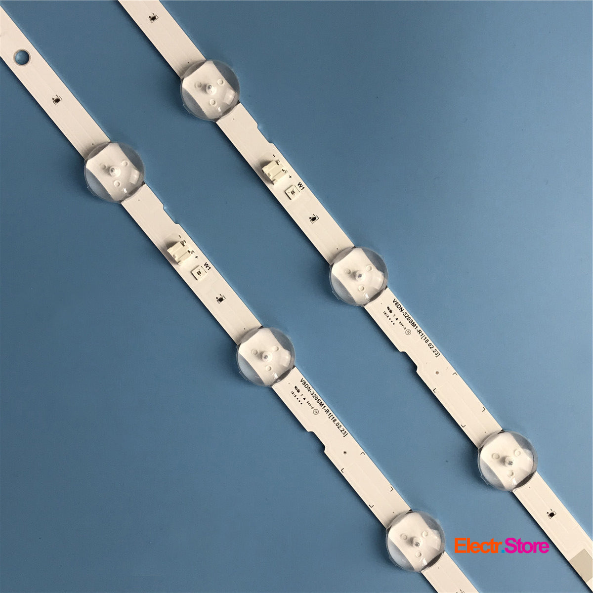 LED Backlight Strip Kits, V8DN-320SM1-R1, LM41-00618A, BN96-46574A (2 pcs/kit), for TV 32" SAMSUNG: UE32J5000AW, UE32J6000, UE32T5370AU, UE32J5000 32" LED Backlights Samsung V8DN-320SM1-R1 Electr.Store