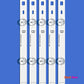 LED Backlight Strip Kits for Sony 40"TV, 2013SONY40A/B, LM41-00075A, LM41-00066F (10 pcs/kit) 2013SONY40 2013SONY40A 2013SONY40B 40" LED Backlights Sony Electr.Store