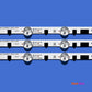 LED Backlight Strip Kits, 2013SVS50F, BN41-02028A, BN96-25310A, BN96-25311A, D2GE-500SCA-R3, D2GE-500SCB-R3 (18 pcs/kit), for TV 50" PANEL: T500HVF02.4, CY-HF500BGMV2H, HF500BGA-B1 2013SVS50F 50" LED Backlights Samsung Electr.Store