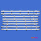 LED Backlight Strip Kits, 37"ROW2.1 Rev0.9 1, AGF78400301, 6916L-1137A, 6916L-1138A, 6916L-1139A, 6916L-1140A (8 pcs/kit), for TV 37" PANEL: LC370DXE-SFR1 37" 37"ROW2.1 6916L-1137A 6916L-1138A 6916L-1139A 6916L-1140A LED Backlights LG Electr.Store