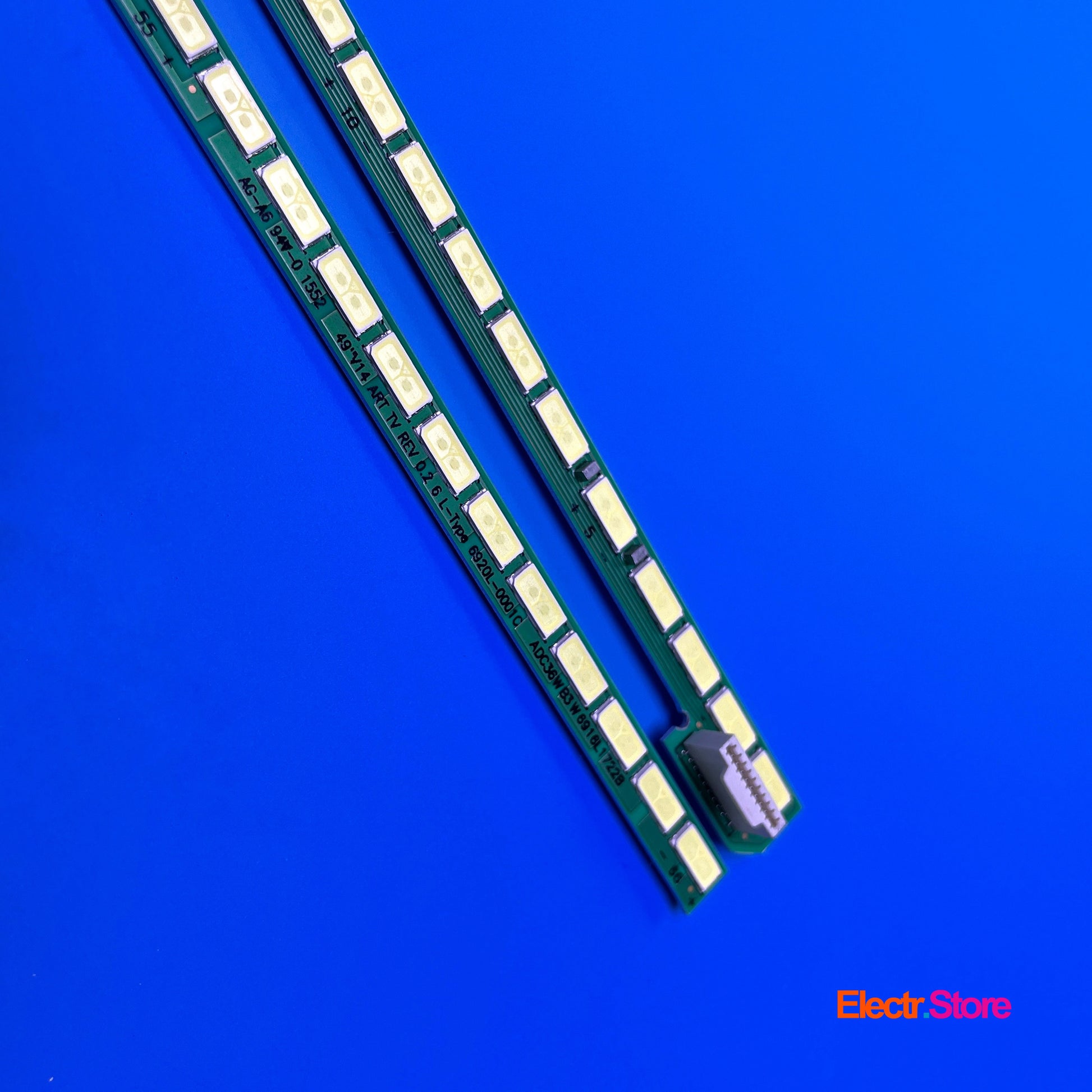 LED backlight Strip Kits, 49" V14 ART TV, 6916L-1722B, 6916L-1723B, 2x66 LED (2 pcs/kit), for TV 49" 49" 49" V14 ART 6916L-1722B 6916L-1723B 6916L1722B 6916L1723B 6920L-0001C LED Backlights LG PHILIPS Electr.Store